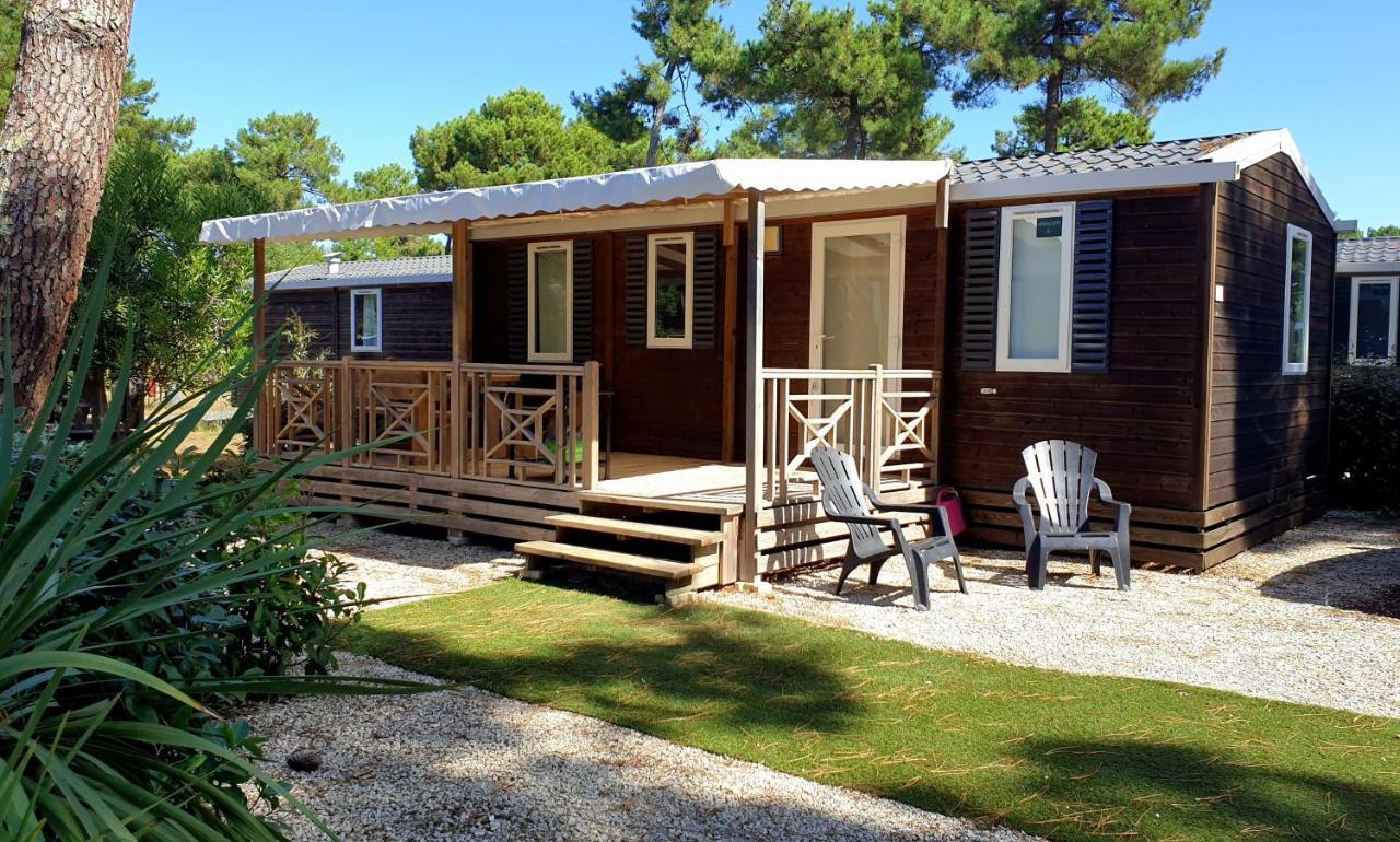 Mobil Home Happiness33 Dans Camping 5 Etoiles Acces Direct Plage Vendays Montalivet Exterior foto