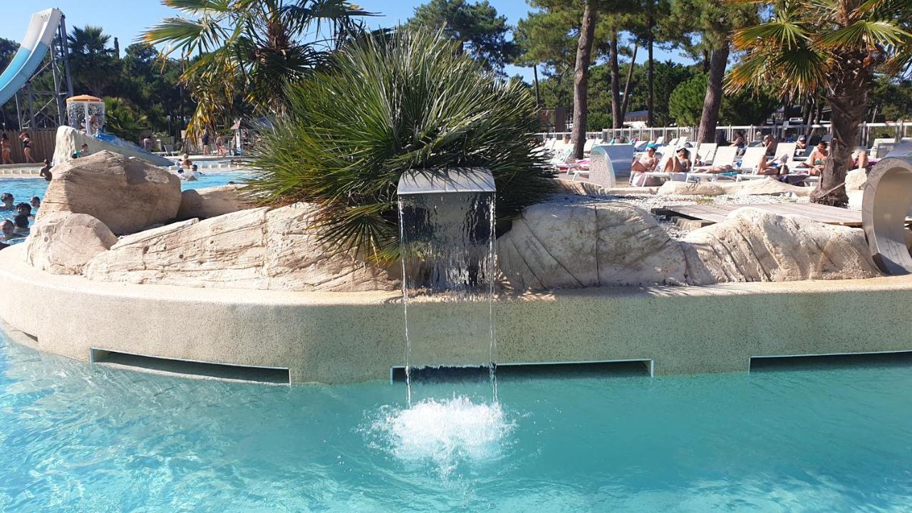 Mobil Home Happiness33 Dans Camping 5 Etoiles Acces Direct Plage Vendays Montalivet Exterior foto