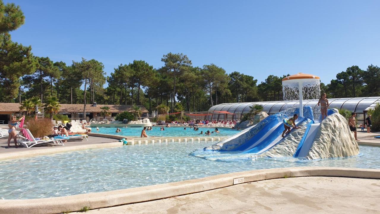 Mobil Home Happiness33 Dans Camping 5 Etoiles Acces Direct Plage Vendays Montalivet Exterior foto