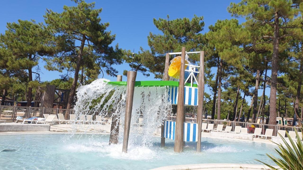 Mobil Home Happiness33 Dans Camping 5 Etoiles Acces Direct Plage Vendays Montalivet Exterior foto